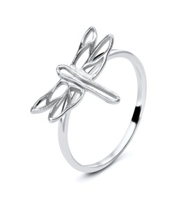 Lovely Dragonfly Silver Ring NSR-3285